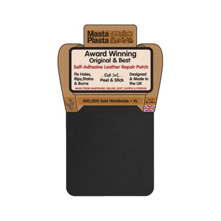  The Best Leather Repair Kit Option: MastaPlasta Self-Adhesive Patch For Leather Repair