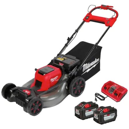  Best Self-Propelled Lawn Mower Option: Milwaukee M18 Fuel 21 Dual Battery Mower Kit