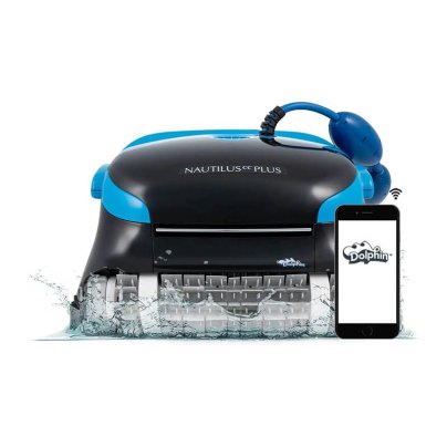 The Best Robotic Pool Cleaner Option Dolphin Nautilus CC Plus Robotic Pool Cleaner