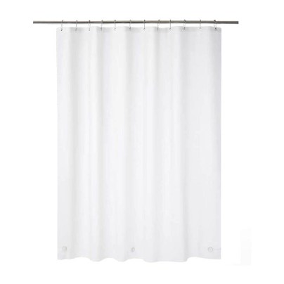 The Best Shower Curtain Liner Option: AmazerBath Plastic Shower Curtain