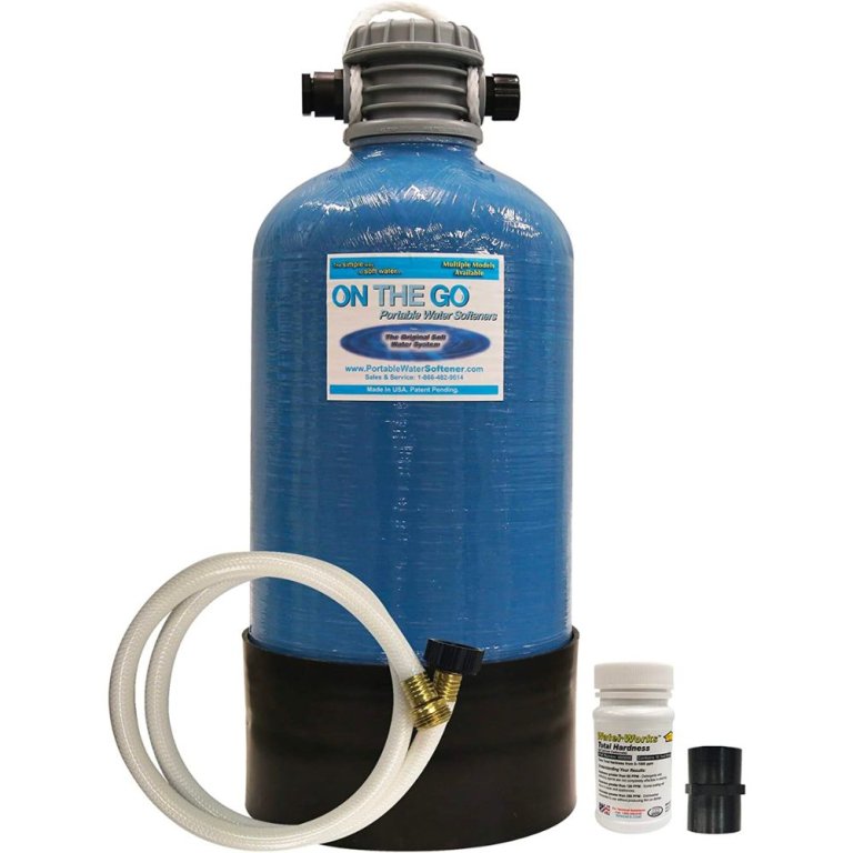  The Best Water Softener Option: On The Go Portable 16,000-Grain Water Softener