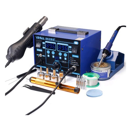 YIHUA 2 in 1 Soldering Iron Hot Air Rework Station