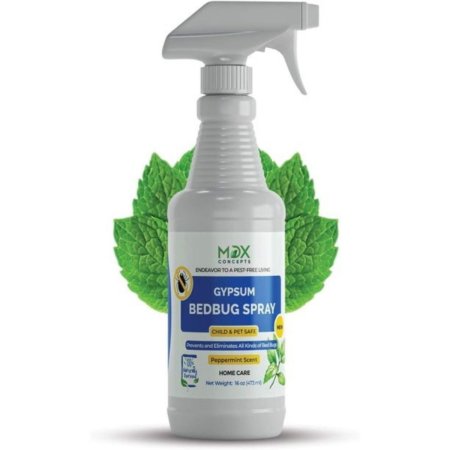  Spray bottle of MDXconcepts Bed Bug Killer Natural Organic Formula