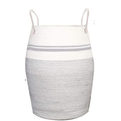 The Best Laundry Hamper Options: OIAHOMY Laundry Hamper Woven Cotton Rope Large Hamper