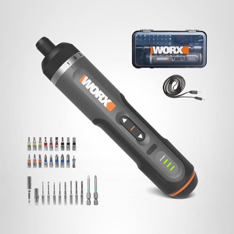 Best Electric Screwdriver - WORX 4v Lithium Ion