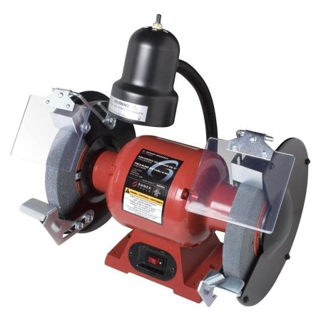 Sunex Tools 5002A 8-Inch Bench Grinder With Light