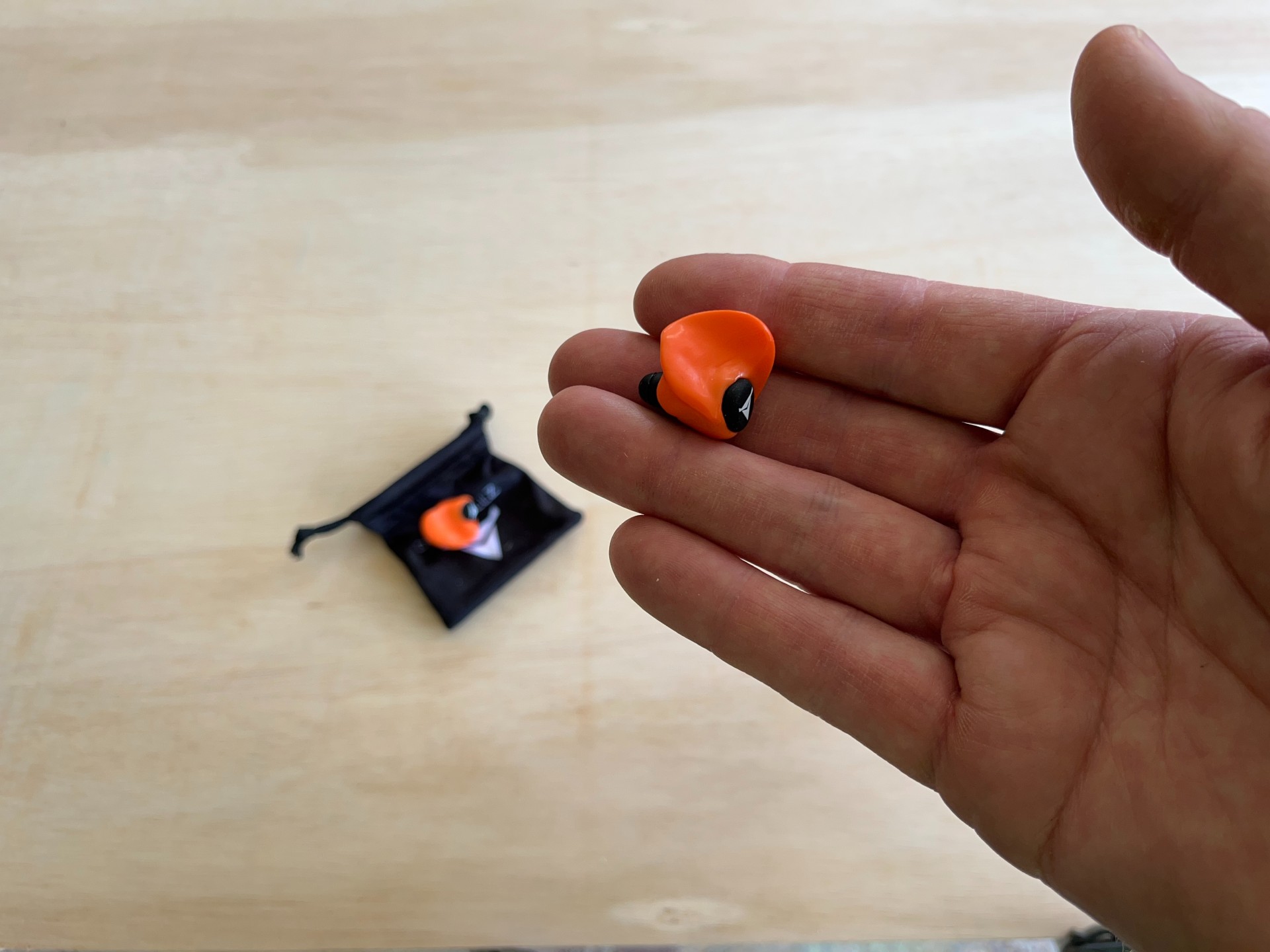 Decibullz custom molded hearing protector
