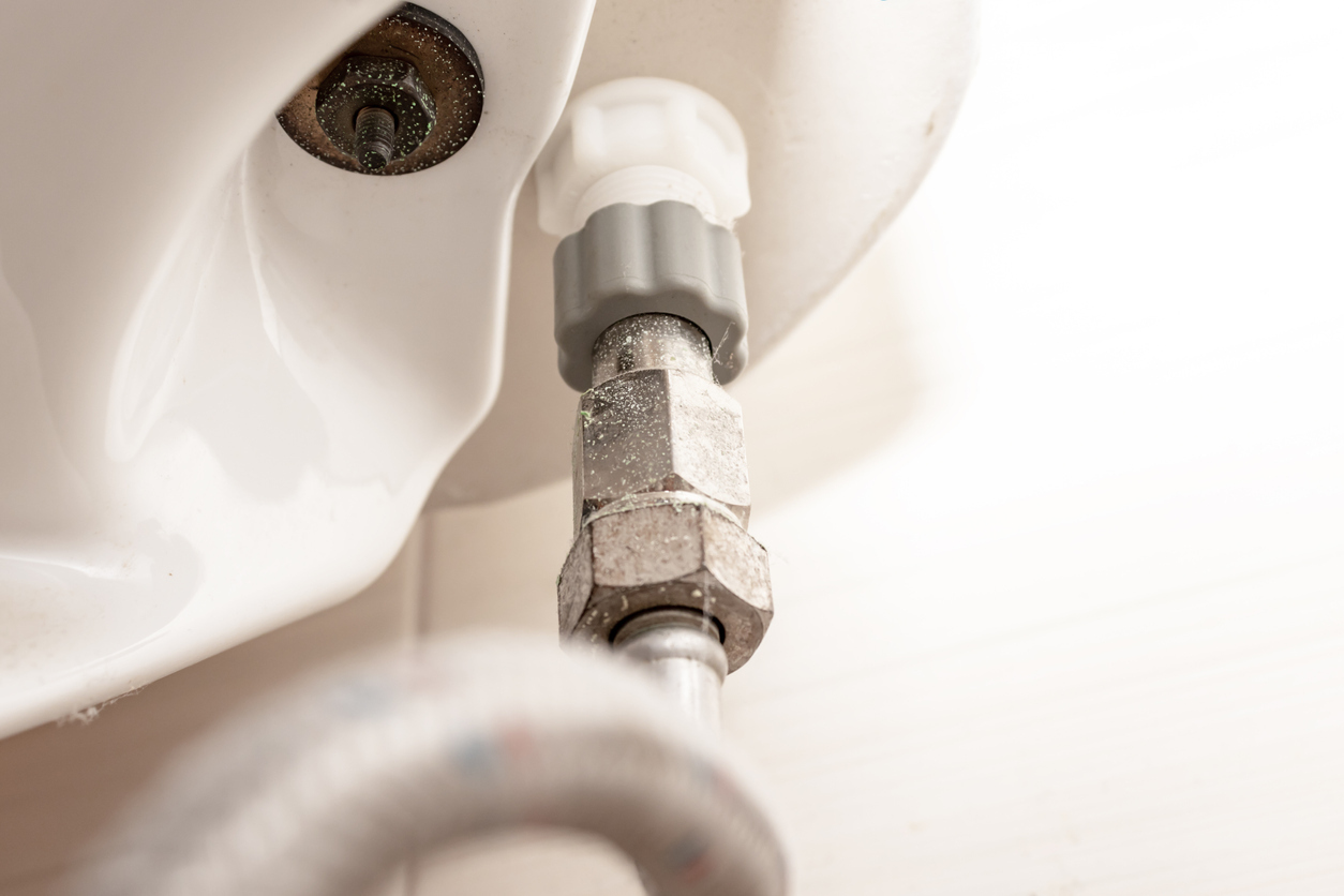 Replace a Toilet Shut-Off Valve: Drain the Supply Line