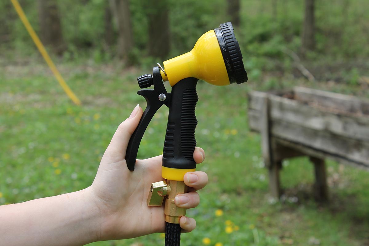 The Best Expandable Hose J&B Xpanda Hose nozzle