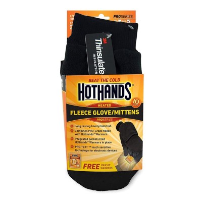 The Best Heated Gloves Option: HotHands Heated Fleece Gloves / Mittens