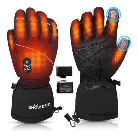 Snow Deer Electric Battery-Heated Gloves