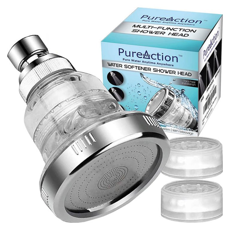  The Best Shower Filter Option: PureAction Water Softener Shower Head