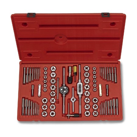 NEIKO Tap and Die Set | 76 Piece SAE and MM