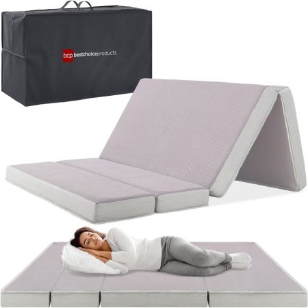 Best Choice Products 4-Inch Folding Portable Mattress