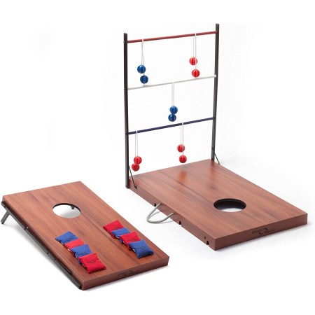  Sport Squad 2-in-1 Cornhole and Ladder Toss Game