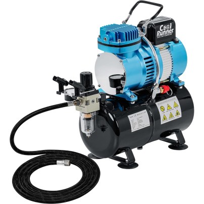 The Best Portable Air Compressor Option: Master Airbrush ⅕ HP Cool Runner II Air Compressor