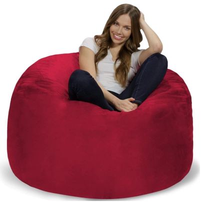 The Best Bean Bag Chairs Option: Chill Sack Bean Bag Chair: 4' Memory Foam Furniture