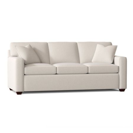 Ebern Designs Lesley 87-Inch Square Arm Sofa Bed