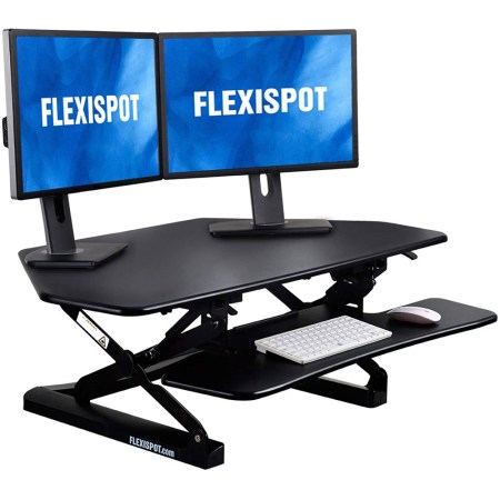 FLEXISPOT Height Adjustable Standing Desk Converter