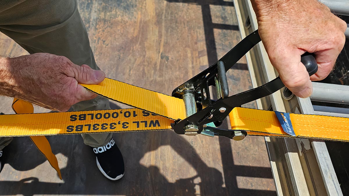 Everest Ratchet Strap in Action