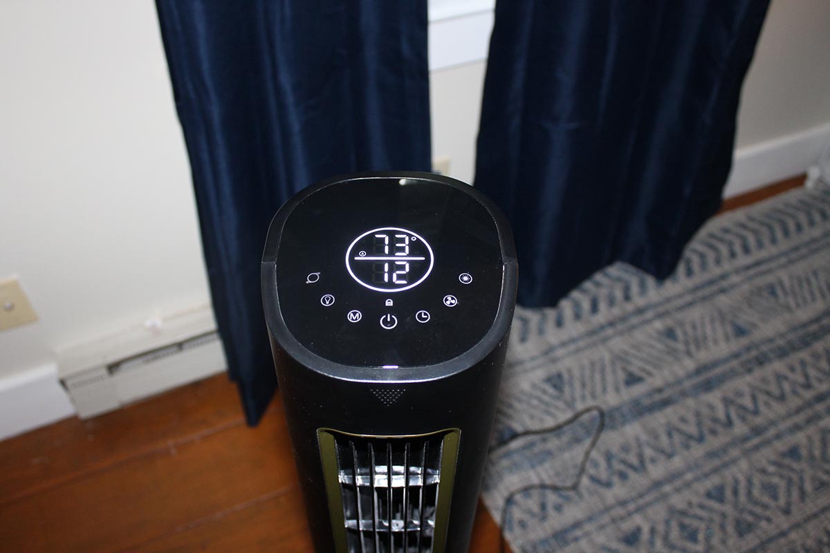 The Best Floor Fan Lasko Pinnacle control panel