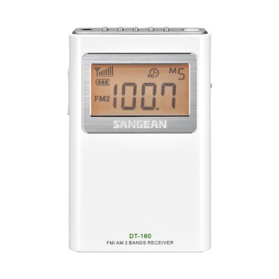 The Best Pocket Radio Option: Sangean DT-160 AM FM Stereo Pocket Radio