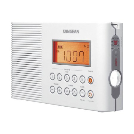 Sangean H201 AM/FM/Weather Alert Waterproof Radio