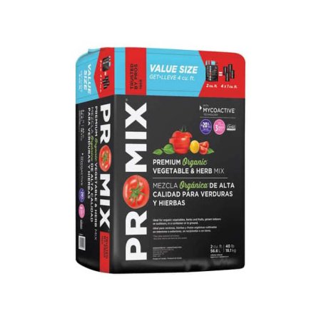  The Best Potting Soil Mix Option Pro-Mix Organic Vegetable and Herb Mix