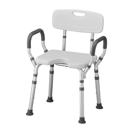 NOVA Shower and Bath Chair with Back u0026 Arms