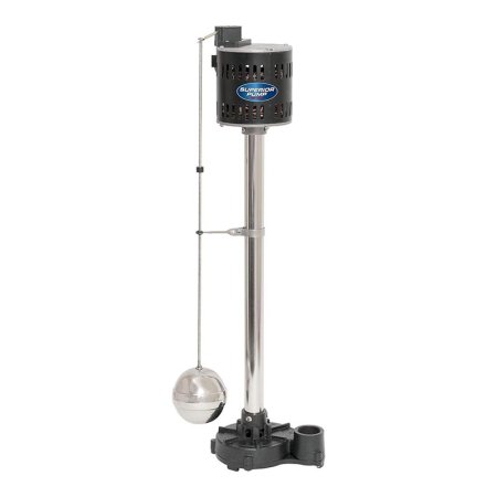  Superior Pump 92551 ½-HP Cast Iron Pedestal Pump on a white background