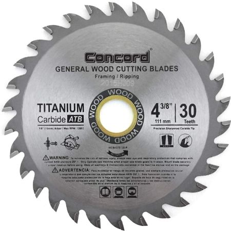 Concord Blades 4⅜u0022 30-Tooth Saw Blade