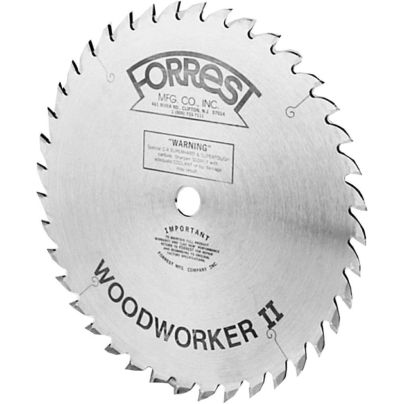 The Best Table Saw Blade Option: Forrest WW10307100 Woodworker II 10" Saw Blade