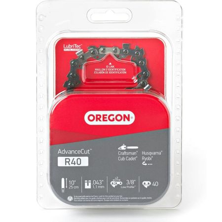 Oregon R40 AdvanceCut 10-Inch Chainsaw Chain
