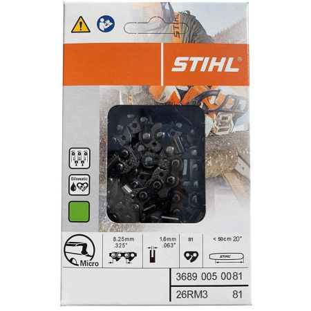 Stihl Oilomatic Rapid Micro 3 Saw Chain, 20u0022