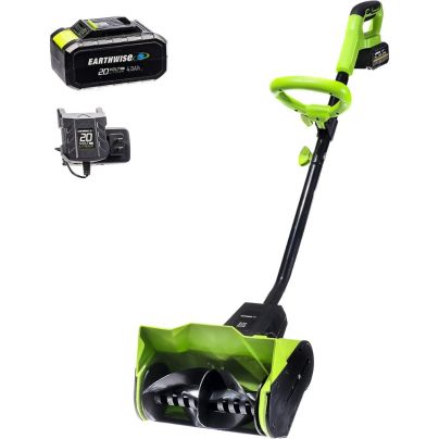 The Best Electric Snow Shovel Options: Earthwise Power Tools Cordless Electric Snow Thrower