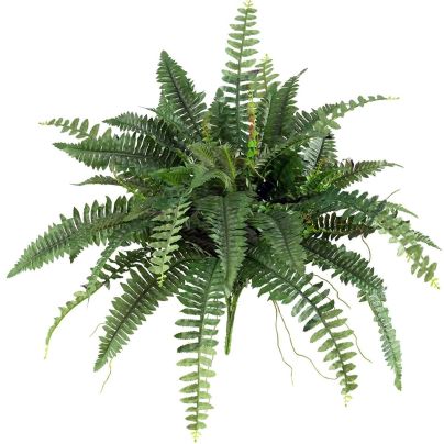 The Best Fake Plants Option: Nearly Natural 6032-S2 40” Boston Fern (Set of 2)