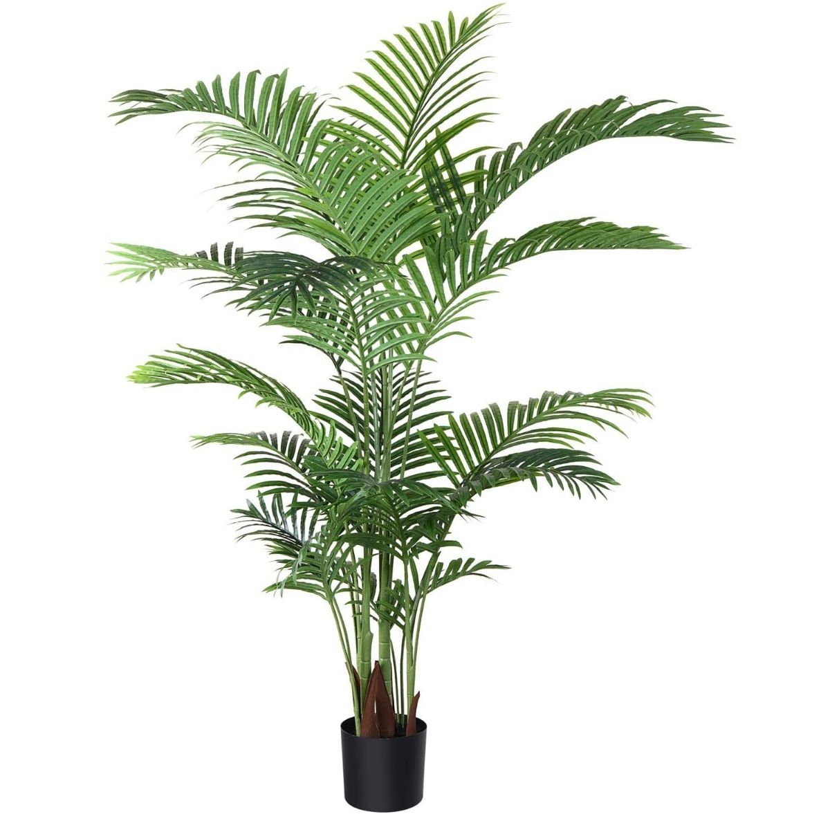 Fopamtri Artificial Areca Palm Plant 5 Feet 