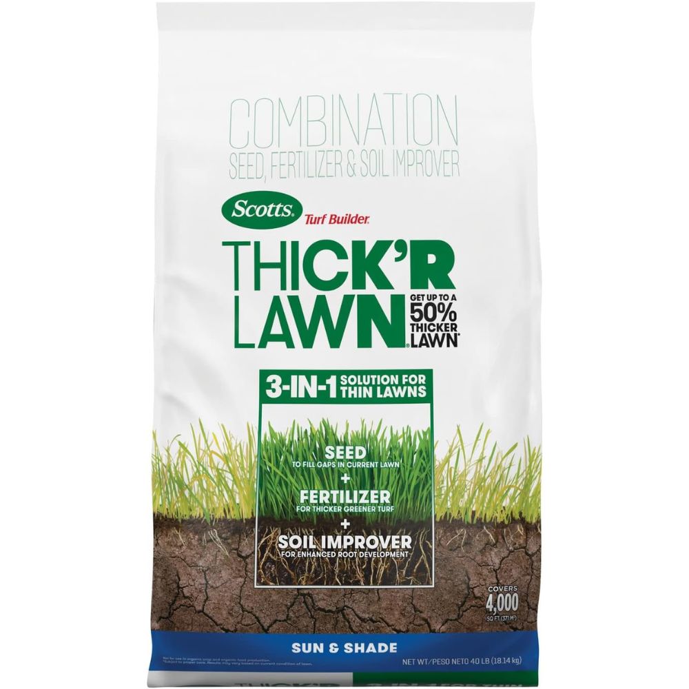 Scotts Turf Builder Thick’R Lawn Grass Seed