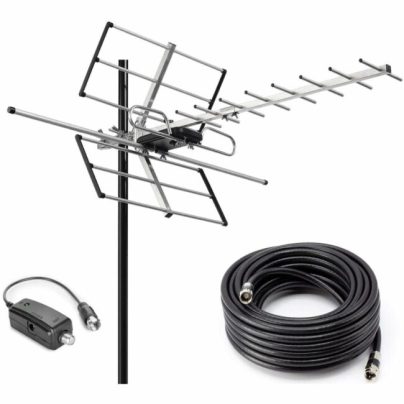 The Best Outdoor TV Antennas Option: Pingbingding Digital Amplified Yagi HDTV Antenna