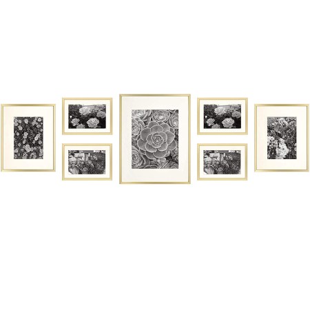 Golden State Art Gold Metal Wall Frame Collection