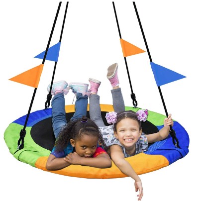 The Best Tree Swing Option: Pacearth 40-Inch Saucer Tree Swing