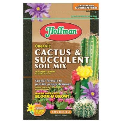 Best Soil For Jade Plant Option: Hoffman 10404 Organic Cactus and Succulent Soil Mix