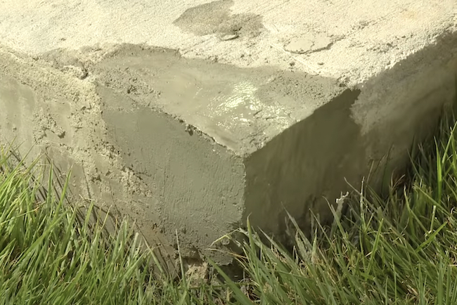 Repair Chipped Concrete