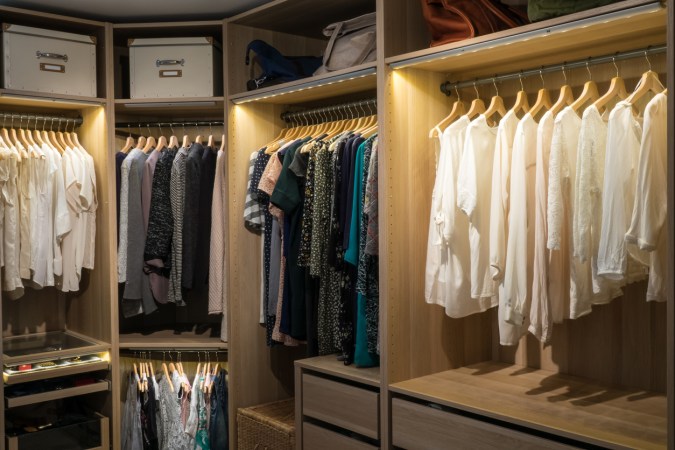 The Best Closet Lighting to Brighten A Wardrobe