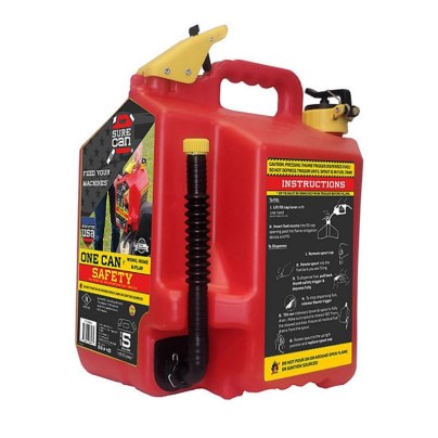 The Best Gas Can Option: SureCan 5-Gallon Gasoline Type II Safety Can