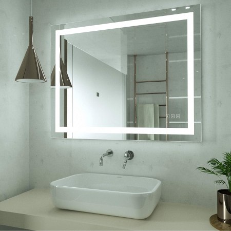 HAUSCHEN HOME LED Lighted Bathroom Mirror