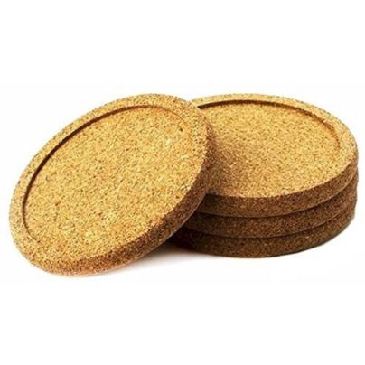 The Best Coasters Option: Natural Home Decor Cork Coaster