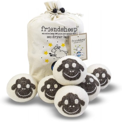 The Best Dryer Balls Options: Friendsheep Organic Eco Wool Dryer Balls