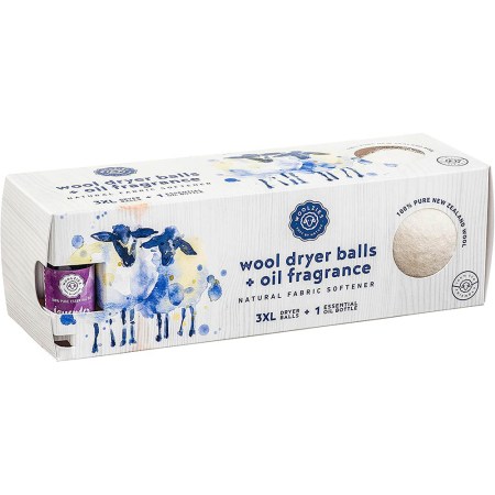 Woolzies Organic Wool Dryer Balls u0026 Essential Oil