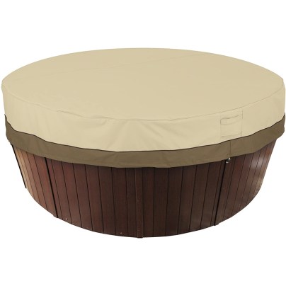 The Best Hot Tub Covers Options: Classic Accessories Veranda Water-Resistant Cover